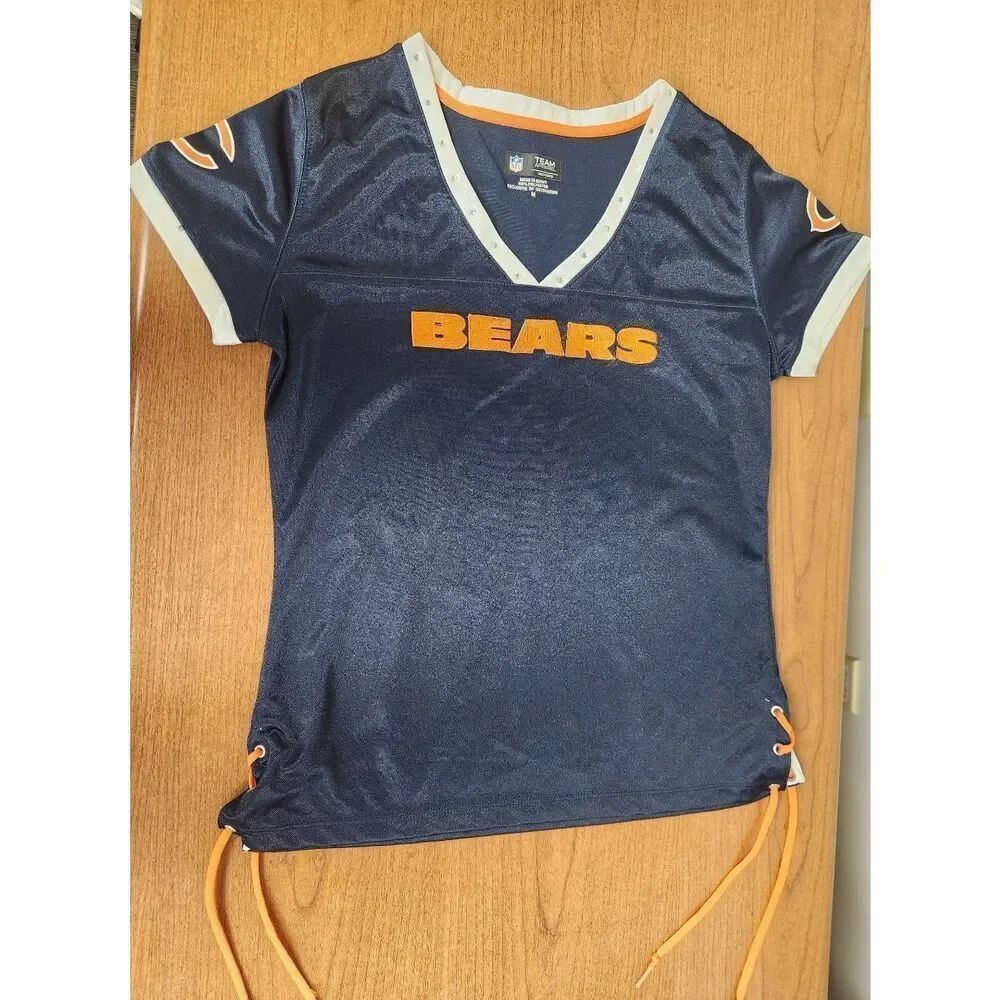 NFL CHICAGO BEARS Medium TEAM APPAREL Rhinestone Jersey